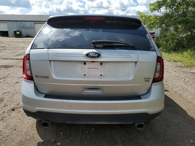 2FMDK4JC1EBA59619 - 2014 FORD EDGE SEL SILVER photo 6