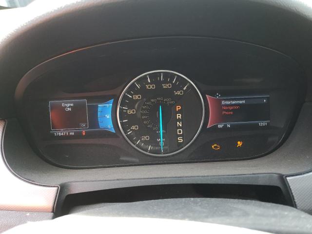 2FMDK4JC1EBA59619 - 2014 FORD EDGE SEL SILVER photo 9