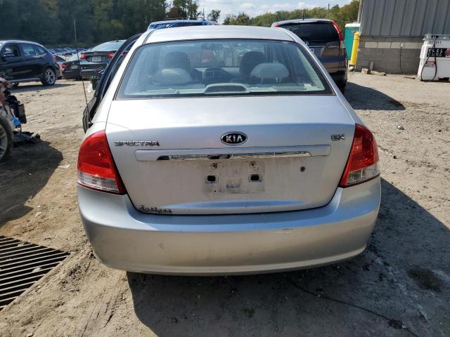 KNAFE122285513780 - 2008 KIA SPECTRA EX SILVER photo 6