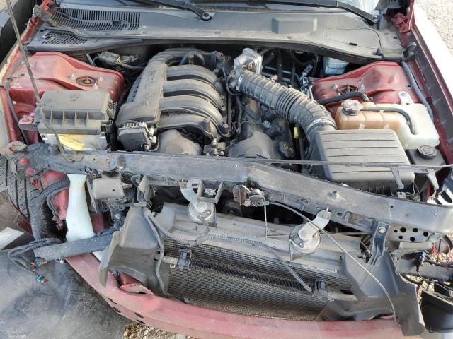 2B3KA43R46H486275 - 2006 DODGE CHARGER SE RED photo 11