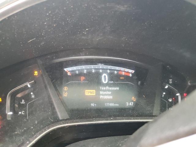 5J6RW2H59JL019349 - 2018 HONDA CR-V EX WHITE photo 9