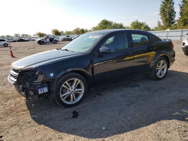 1B3BD1FBXBN559557 - 2011 DODGE AVENGER MAINSTREET BLACK photo 1