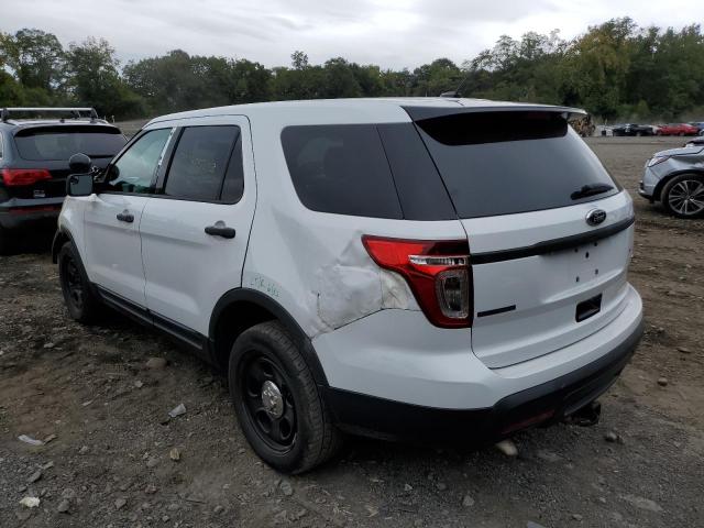 1FM5K8AR5DGB08005 - 2013 FORD EXPLORER POLICE INTERCEPTOR 白色 照片 2