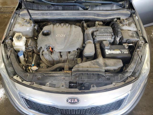 5XXGM4A73CG054322 - 2012 KIA OPTIMA LX GRAY photo 11