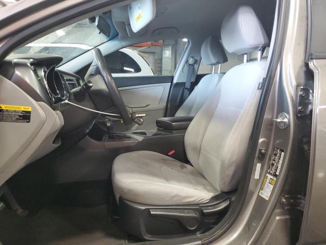 5XXGM4A73CG054322 - 2012 KIA OPTIMA LX GRAY photo 7