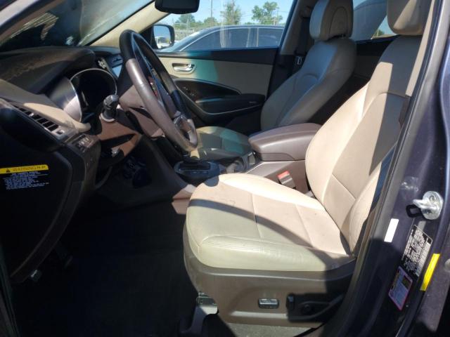 5XYZW4LA4HG384369 - 2017 HYUNDAI SANTA FE S GRAY photo 7