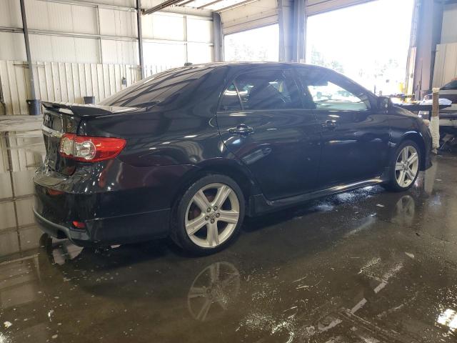 2T1BU4EE6DC033427 - 2013 TOYOTA COROLLA BASE Schwarz Foto 3