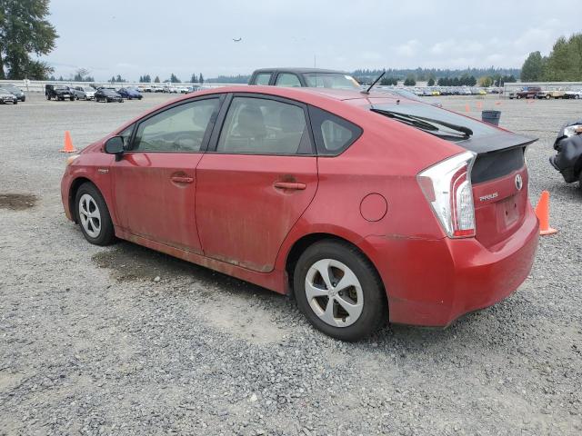 JTDKN3DU2C0335368 - 2012 TOYOTA PRIUS 红色 照片 2