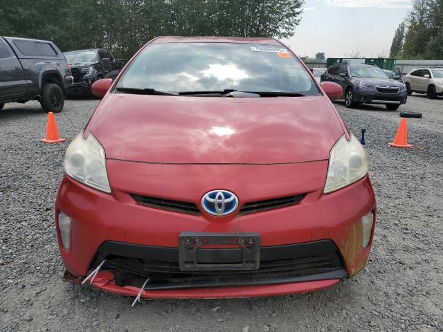 JTDKN3DU2C0335368 - 2012 TOYOTA PRIUS 红色 照片 5