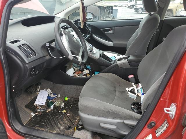 JTDKN3DU2C0335368 - 2012 TOYOTA PRIUS 红色 照片 7