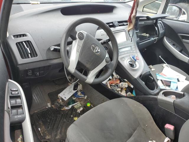 JTDKN3DU2C0335368 - 2012 TOYOTA PRIUS 红色 照片 8
