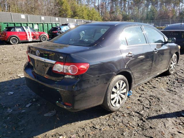 2T1BU4EE4DC102261 - 2013 TOYOTA CAROLLA BASE BLACK photo 3