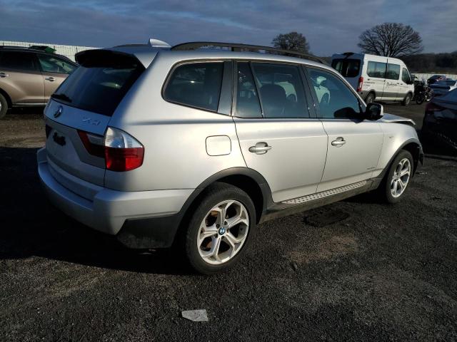 WBXPC9C45AWJ38014 - 2010 BMW X3 XDRIVE30I SILVER photo 3