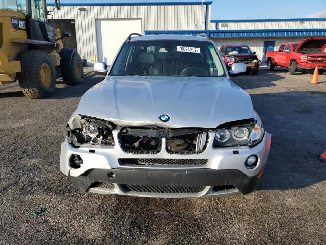 WBXPC9C45AWJ38014 - 2010 BMW X3 XDRIVE30I SILVER photo 5