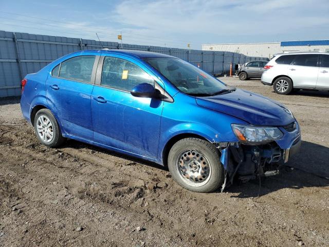 1G1JB5SHXJ4135116 - 2018 CHEVROLET SONIC LS BLUE photo 4