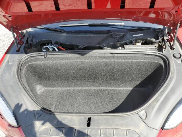 5YJXCBE27KF182781 - 2019 TESLA MODEL X Czerwony zdjęcie 12