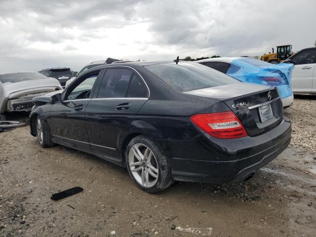 WDDGF4HB6DR254054 - 2013 MERCEDES-BENZ C 250 BLACK photo 2