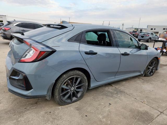 SHHFK7H62MU214659 - 2021 HONDA CIVIC EX GRAY photo 3