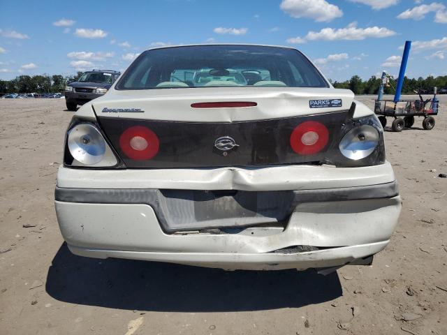 2G1WF52K149272873 - 2004 CHEVROLET IMPALA WHITE photo 6