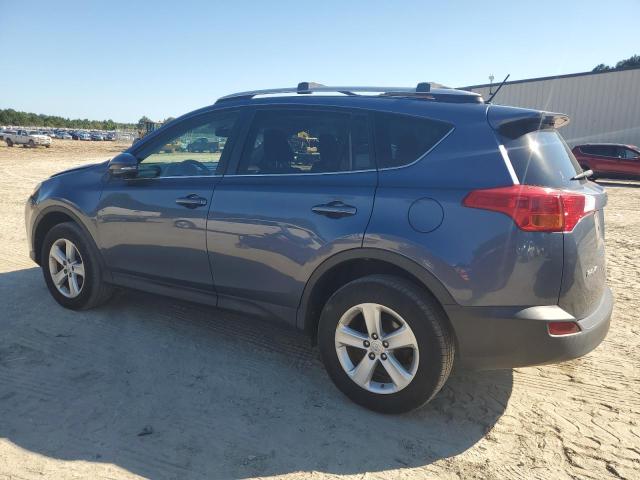 JTMWFREV5ED041998 - 2014 TOYOTA RAV4 XLE BLUE photo 2