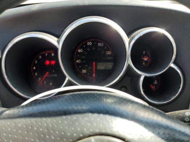 2T1KR32E45C341391 - 2005 TOYOTA COROLLA MA XR BLACK photo 9