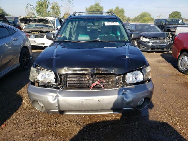 JF1SG65634G708489 - 2004 SUBARU FORESTER 2.5XS BLACK photo 5