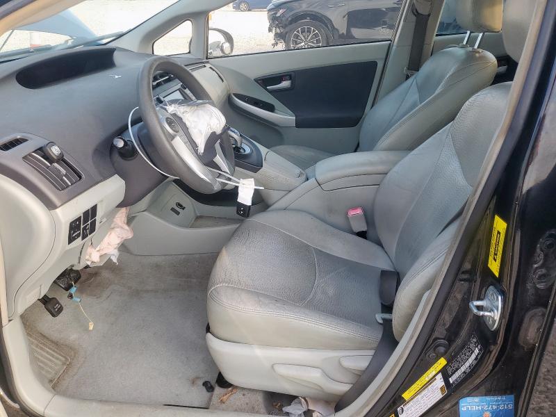 JTDKN3DU3A0146273 - 2010 TOYOTA PRIUS BLACK photo 7