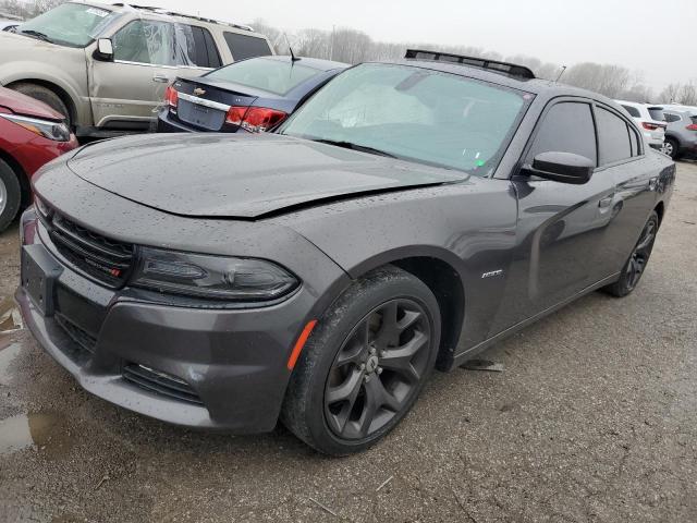 2C3CDXCT7HH637155 - 2017 DODGE CHARGER R/T GRAY photo 1