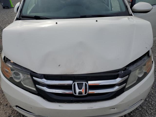 5FNRL5H61GB065827 - 2016 HONDA ODYSSEY EXL WHITE photo 12