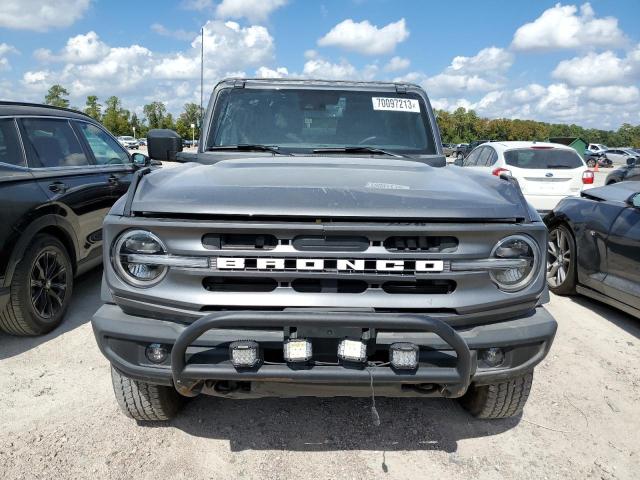 1FMDE5AP4MLA74288 - 2021 FORD BRONCO BASE GRAY photo 5