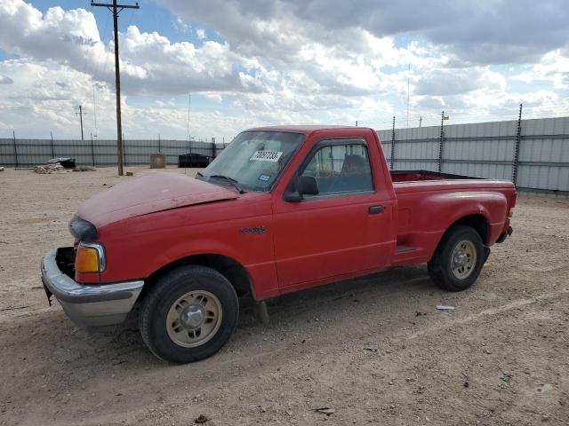 1FTCR10A6TPB30054 - 1996 FORD RANGER RED photo 1