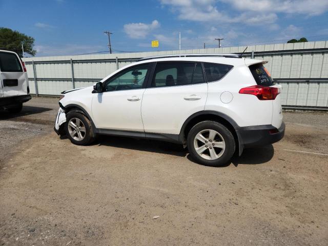2T3WFREV9EW123073 - 2014 TOYOTA RAV4 XLE WHITE photo 2