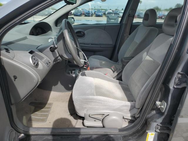1G8AL55F06Z186921 - 2006 SATURN ION LEVEL 3 GRAY photo 7