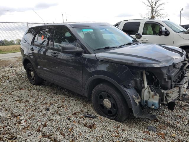 1FM5K8AR2HGA17375 - 2017 FORD EXPLORER POLICE INTERCEPTOR BLACK photo 4