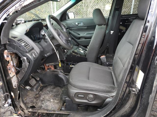1FM5K8AR2HGA17375 - 2017 FORD EXPLORER POLICE INTERCEPTOR BLACK photo 7