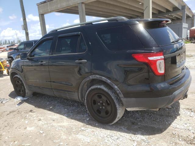 1FM5K8AR2DGC40333 - 2013 FORD EXPLORER POLICE INTERCEPTOR Schwarz Foto 2