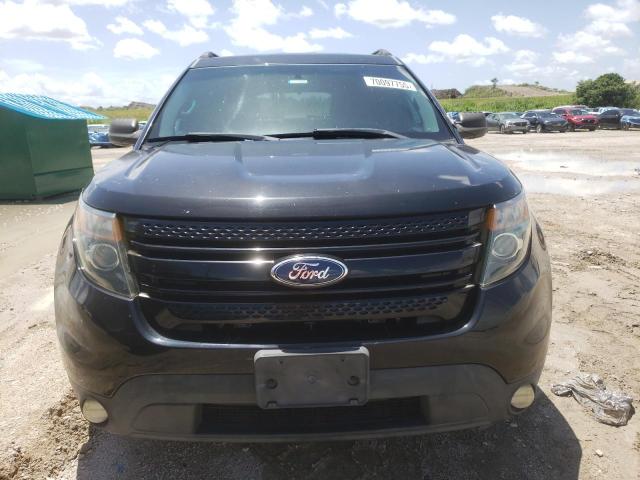 1FM5K8AR2DGC40333 - 2013 FORD EXPLORER POLICE INTERCEPTOR Schwarz Foto 5