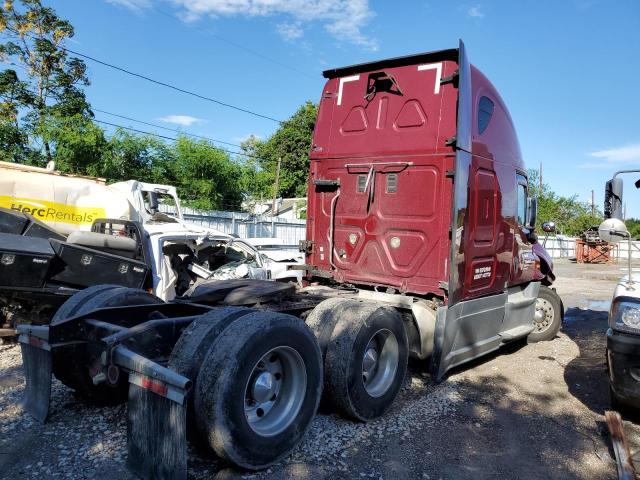 3AKJGLDR4ESFD3948 - 2014 FREIGHTLINER CASCADIA 1 BURGUNDY photo 4