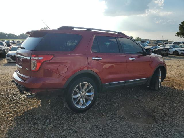 1FM5K8F80EGA68515 - 2014 FORD EXPLORER LIMITED წითელი ფოტო 3