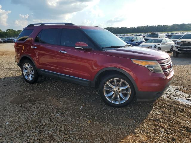 1FM5K8F80EGA68515 - 2014 FORD EXPLORER LIMITED წითელი ფოტო 4