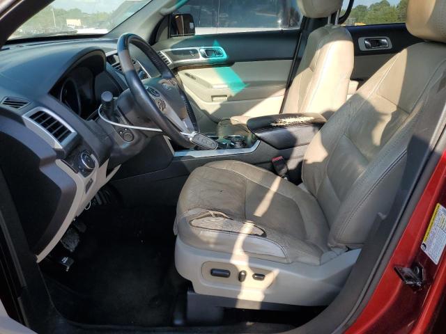 1FM5K8F80EGA68515 - 2014 FORD EXPLORER LIMITED წითელი ფოტო 7