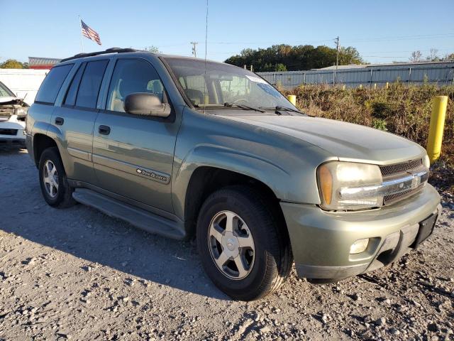 1GNDS13S532328867 - 2003 CHEVROLET TRAILBLAZE GREEN photo 4