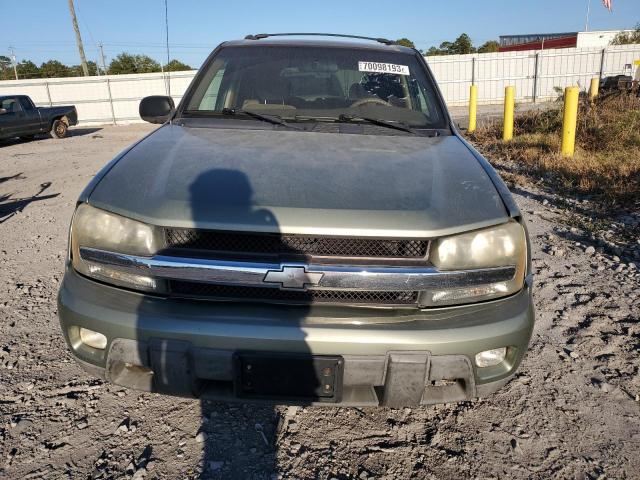 1GNDS13S532328867 - 2003 CHEVROLET TRAILBLAZE GREEN photo 5