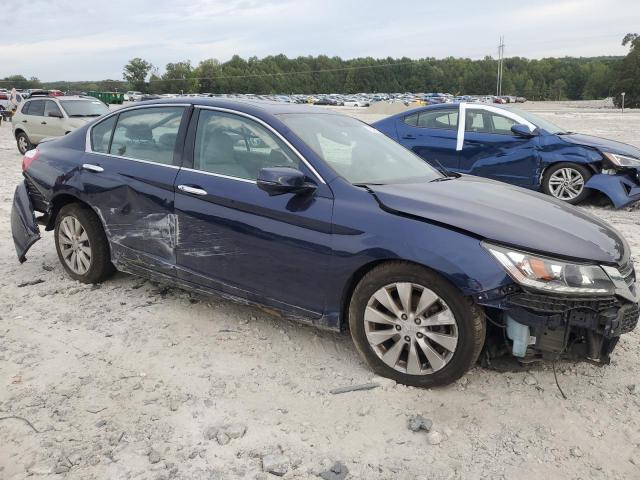 1HGCR3F89EA029520 - 2014 HONDA ACCORD EXL BLUE photo 4