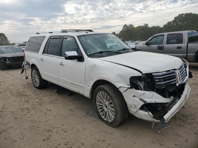 5LMJJ3JT5FEJ10137 - 2015 LINCOLN NAVIGATOR L WHITE photo 4