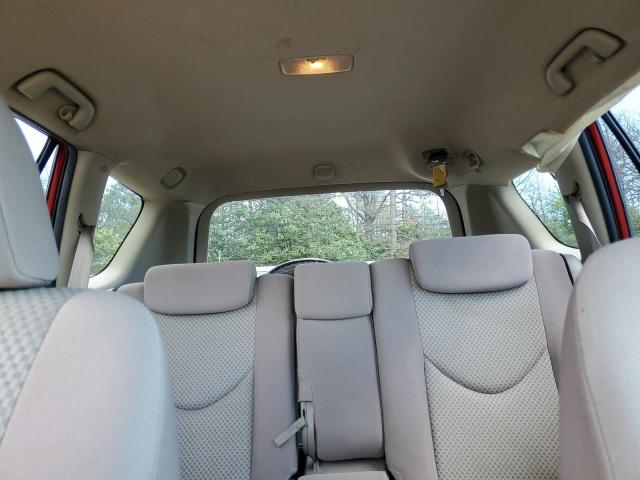 JTMBD33V285195085 - 2008 TOYOTA RAV4 RED photo 10