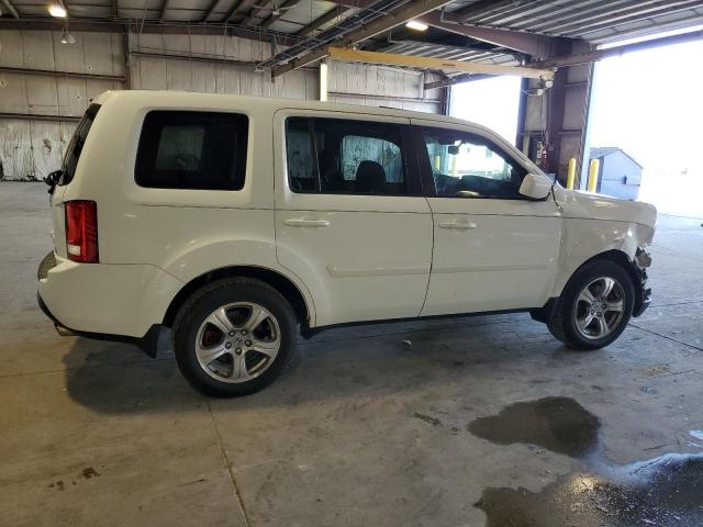 5FNYF4H51DB039079 - 2013 HONDA PILOT EXL WHITE photo 3