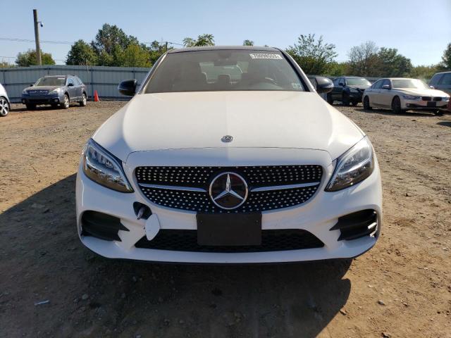 55SWF8EB5KU317521 - 2019 MERCEDES-BENZ C 300 4MATIC WHITE photo 5