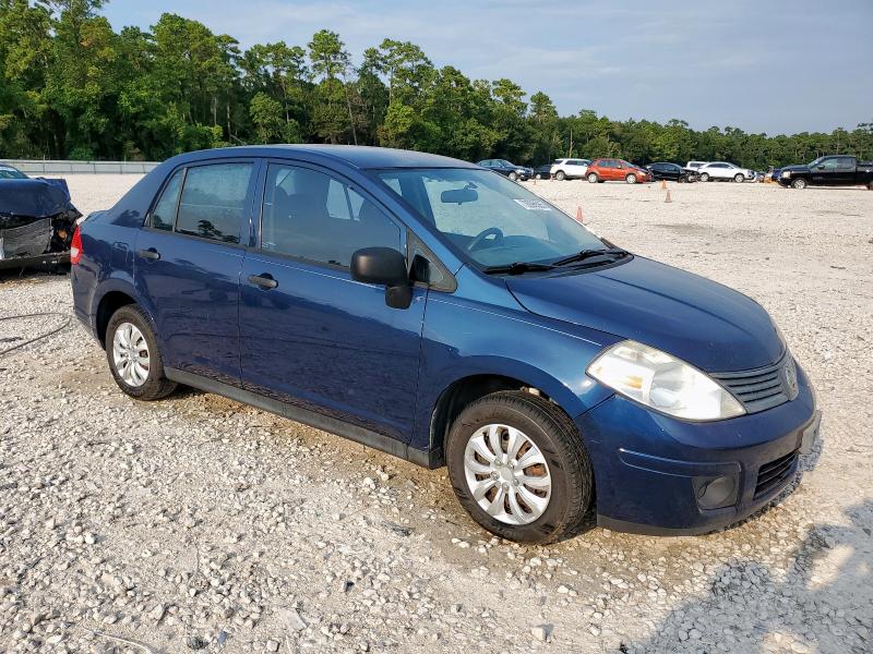 3N1CC11E59L491723 - 2009 NISSAN VERSA S BLUE photo 4