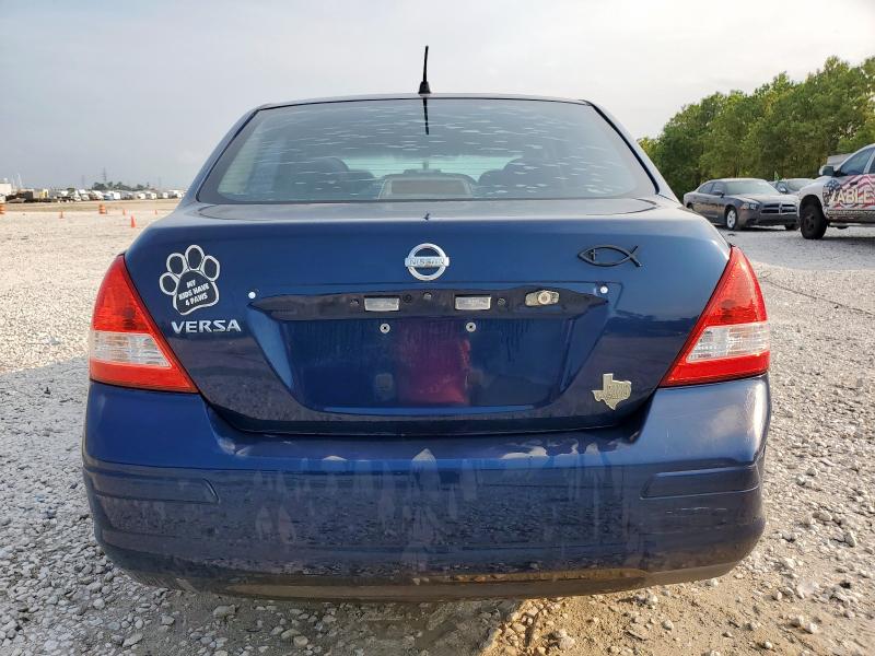 3N1CC11E59L491723 - 2009 NISSAN VERSA S BLUE photo 6